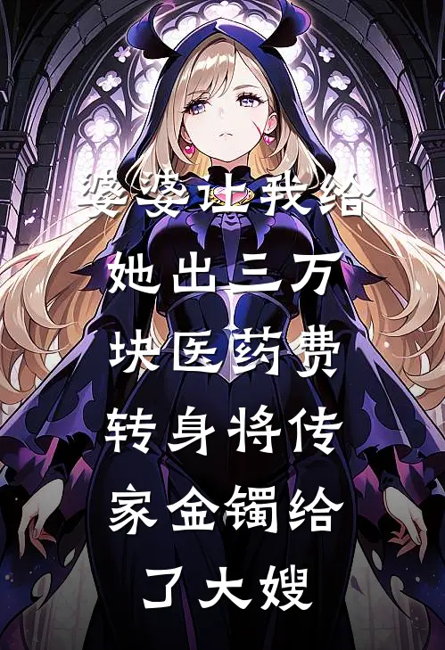 婆婆让我给她出三万块医药费，转身将传家金镯给了大嫂