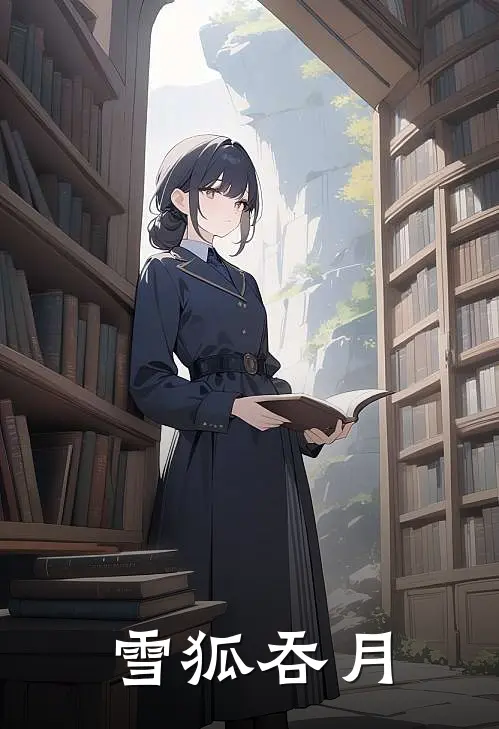 雪狐吞月
