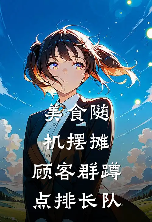 美食随机摆摊：顾客群蹲点排长队