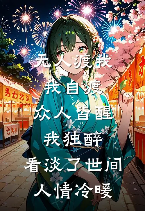 无人渡我我自渡,众人皆醒我独醉,看淡了世间人情冷暖